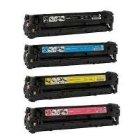 4 Color Value Pack: Compatible Toner Set Replaces Canon 118 Cartridge