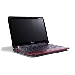 Acer Aspire One 751 11.6 Zoll Notebook (Intel Atom Z520 1,3 GHz, 1GB RAM, 160GB HDD, Intel US15W Express, Windows XP Home) rot