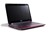Acer Aspire One 751 29,5 cm (11,6 Zoll) Netbook (Intel Atom Z520 1,3 GHz, 1GB RAM, 160GB HDD, Intel US15W Express, Windows XP Home) rot