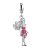 Disney - 2710030 - Charms - Lot - Enfant - Argent 925/1000 1.6 gr - Grenat-Diamant