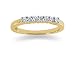 0.21 diamond wedding band in 14k Yellow Gold
