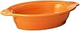 Fiesta Large Oval Baker, Tangerine