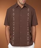 Cubavera Umbrella Yokee Shirt