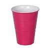 "What Is It?" Reusable Red Melamine Cups / Glasses, 4.75 Inch Melamine, Set of 4
