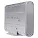 3.5-Inch USB 2.0 Aluminum External SATA/IDE Hard Drive Enclosure (Silver)