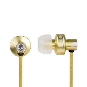 Skull Candy Full Metal Jacket Ear Buds In Gold W/ Mic (S2Fmbz-Dz)
