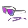 Oakley Frogskins Limited Edition 4-Legged Iridium Sunglasses,Grey & Purple Frame/Violet Lens,one size