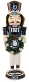Indianapolis Colts 14'' Wreath Nutcracker Figurine