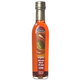 Mantova Organic Chili Flavored Extra Virgin Olive Oil 8.5 Oz
