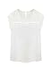 Face N Face Women's Silk Chiffon Short Sleeve Summer Shirt Ladies Tops Blouses