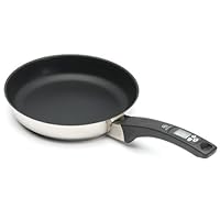 Admetior 26cm  Stainless Steel  Skillet with removeable digital thermometer