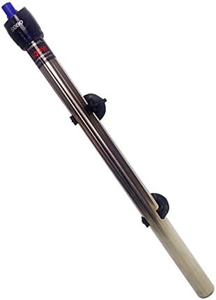 Hoison Submersible Aquarium heater 100W 300W 500W Tropical Fish Tank Bowl Temperature Adjustable Glass Heater with Automatic Thermostat for Freshwater Aquarium supplies