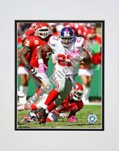 Photo File New York Giants Brandon Jacobs Matted Photo