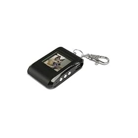 TAO 1.5 In Digital Photo Keychain W/ Clip-Black