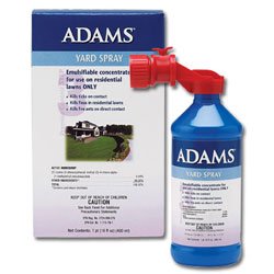 Adams Flea and Tick Yard Spray with Sprayer 16-oz