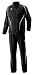 ERIMA Herren Chicago Line Polyesteranzug, schwarz/grey, 58 (10)