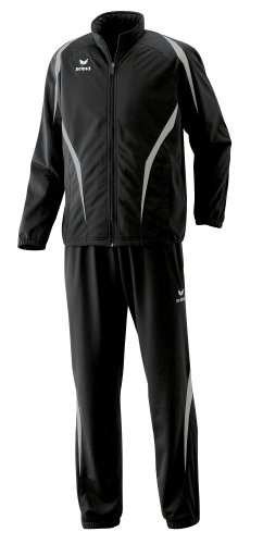 ERIMA Herren Chicago Line Polyesteranzug, schwarz/grey, 56 (9) Preisvergleich