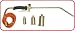 Propane Torch w/ 3 Nozzles and Hose