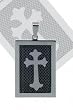 Cross Pendant Floral Irish Celtic Trinity Pendant Stainless Steel and 24" Stainless Steel Necklaces Chain