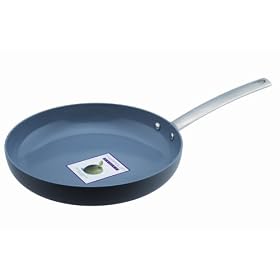 Typhoon Greenpan Hard Anodized Open Fry Pan, New York, 28 cm