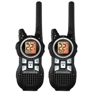 Motorola MR350 35-Mile Range 22-Channel FRS/GMRS Two-Way Radio (Pair)