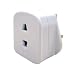 Masterplug Indoor Power SHADC-MP Shaver Adaptor Fused (White)