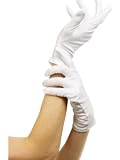 Handschuhe Micky Maus weiß kurz Frauengröße
