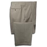 Perry Ellis Big and Tall Sharkskin Dress Pant - Gray