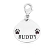 Pet Buddy Pewter Keychain