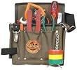 Graintex Electricians Pouch 600D Nylon with Leather - 6 Pocket