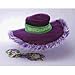 Mardi Gras Wide Brim Pimp Shag Light Up Hat