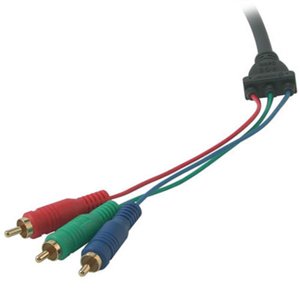 Cables To Go - 29644 - 50ft Ultima HD15M to 3 RCA HDTV Component Video Breakout Cable