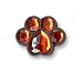 Red Crystal Dog Paw Shoe Doodle