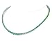 14K 13.20 CTW Emerald Necklace