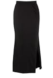 Avenue Plus Size Shirred Maxi Skirt