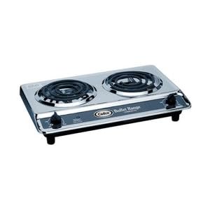 Double Burner Light Duty Buffet Range, 120 Volts (15-0076) Category: Portable Stoves by Cadco LTD