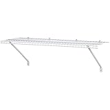 ClosetMaid 51041 Prepack Wire Shelf Kit, 4-Feet