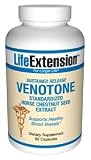 Life Extension Venotone (Standardized Horse Chestnut Seed Extract) (60 capsules)