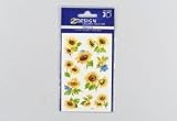 Sticker Motiv Sonnenblumen, Aufkleber, Etiketten