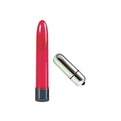 California Exotics / Swedish Erotica Waterproof Multi-Speed Vibrator Red 7" Vibrator Adult Sex Toy Kit