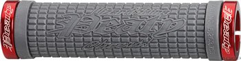 Lizard Skins Peaty Lock-On Bonus Pack Graphite/Red