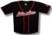 ROLLING STONES - Logo - Black Baseball Jersey