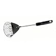 Chrome Litter Scoop w/ Black Handle