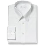 Calvin Klein Silky Poplin Solid - Point Collar