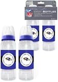 Baltimore Ravens NFL Baby Bottles - 2 Pack