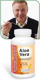 Botanic Choice Aloe Vera Capsules - 90 Vcaps - Soothes & Cleanses for Gastro- Intestinal Health!