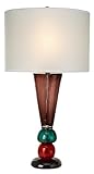 Trend Lighting TT6570 Carnival Table Lamp, Ebony Lacquer