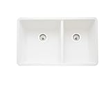 Blanco 441125 16-Inch Précis 1-3/4 Bowl Sink, White