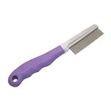 Grooming Flea Comb for Dog Cat Pet Purple