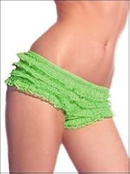 Black Light NEON Ruffled Knickers